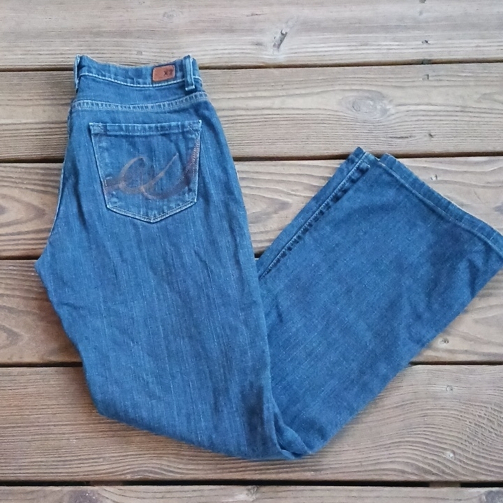 X2 women's curvy darkwash denim jeans size 6